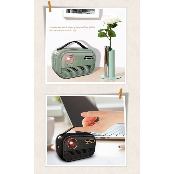 650 Lumens Smart Android Projector 1080P 4G+32G 4k HD decoding