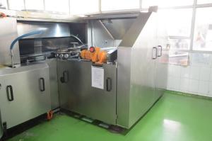Wholesale Full automatic commercial ice cream waffle cone maker machine of 71 baking plates (9m long) from china suppliers