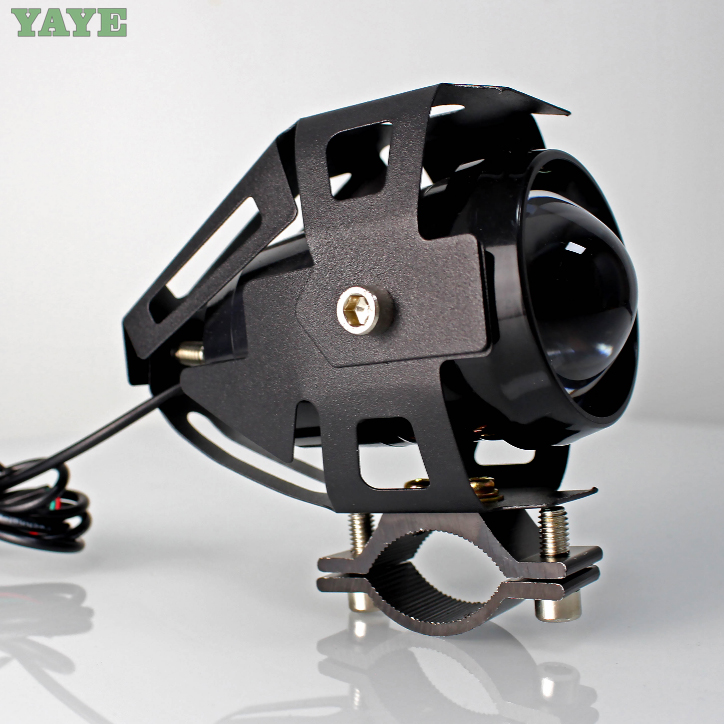 U5 LED Projector Lens Headlight Motorcycle Spotlight With Aviation Aluminum Parts