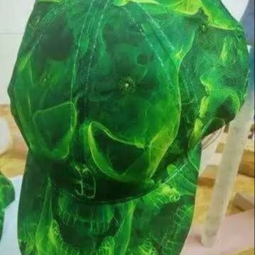 21cmx11.3cmx5cm Green PS ABS 3D Speed Shape Mould