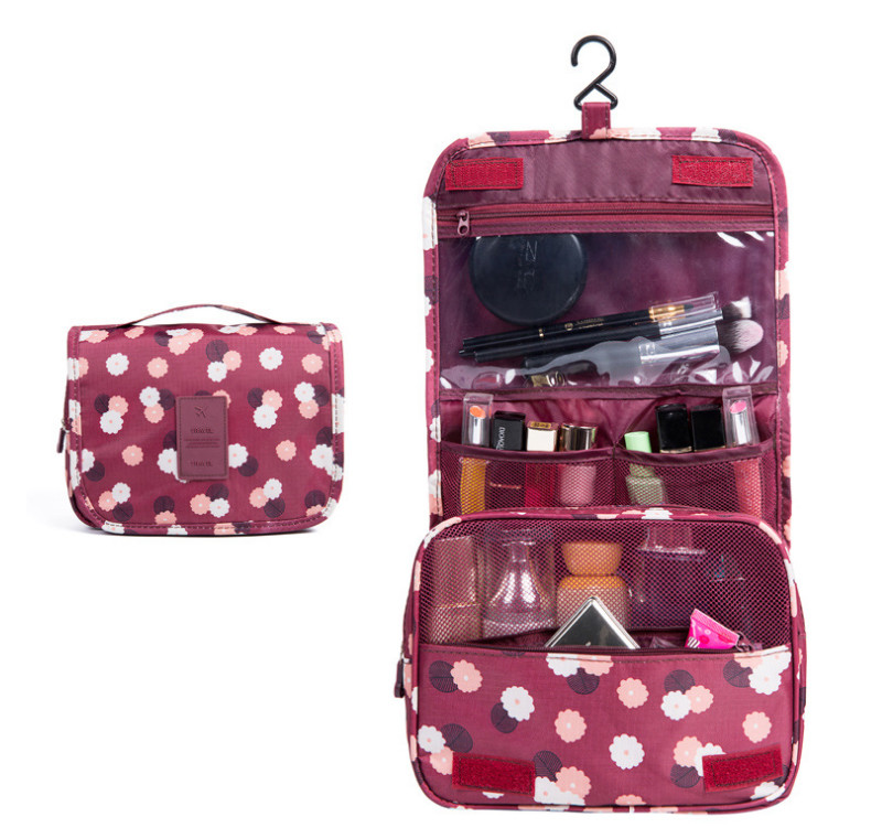 Anti Odor Folding Travel Hanging Toiletry Bag