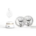 200g White Wearable Hands Free Breast Pump Double Breast Milk Electric Feeding