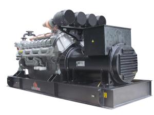 China Diesel Perkins 2000 KVA Generator , 1600 KW Generator With Industrial Silencer on sale