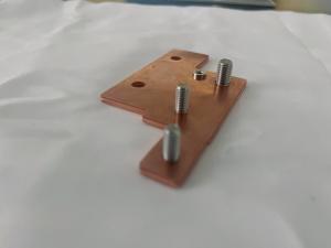 CNC riveting stainless steel screw riveting copper bar T2-Y2 material hardware