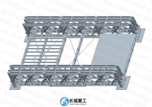 Wholesale Compact 100 Steel Bailey Bridge Steel / Timber Deck Easy Transportation from china suppliers