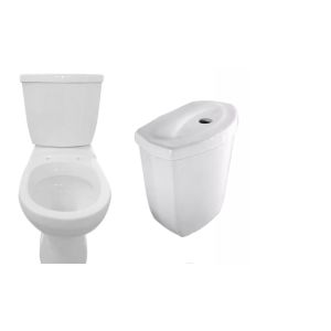 Buy cheap American Standard 2 Piece Toilet Bowl Elongated Commode Ceramic from wholesalers