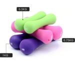 dumbbell set for ladies, Hand Weights with Non-Slip Grip, women's dumbbells 2kg