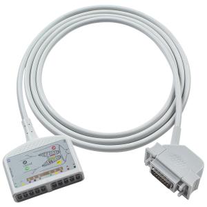 Wholesale Latex-free 10Lead ECG Trunk Cable for Cardiosys EK36 EK403 EK41 EK413 EK43 EK512 EK53 from china suppliers