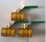 DIN3202 DN25 Threaded Brass Body PTFE Seat Ball Valve