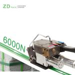 High Tensile 6000N Pneumatic Pet Strapping Machine 32mm Straps Pneumatic Cutting