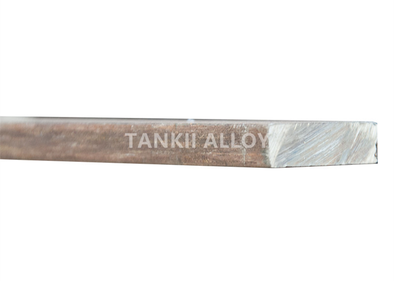 Electric Furnace Square Rod FeCrAl Alloy Lead Out Plate Oxidized Surface