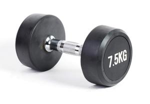 Wholesale Rubber Round dumbbells, round rubber dumbbells, body solid round rubber dumbbells from china suppliers