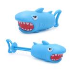 Custom Logo Silicone Bath Toys For Toddlers Lightweight Baby Shark Bath Toys