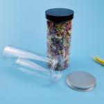 BPA Free PET Cookie 71.5mm 950ml Food Safe Plastic Jars