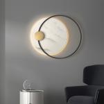 Postmodern creative living room art wall lamp bedroom wall lamp for hotel