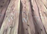 Aromatic Red Cedar Natural Wood Veneer Thickness 50C For Furniture Wardrobes