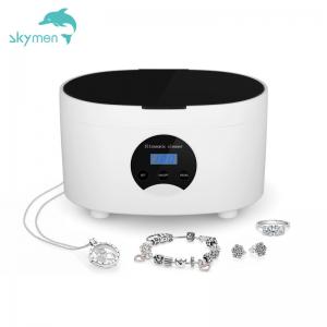 Wholesale Skymen Portable Mini Ultrasonic Jewelry Cleaner 0.6L 24W 45KHz Stainless Steel Tank from china suppliers