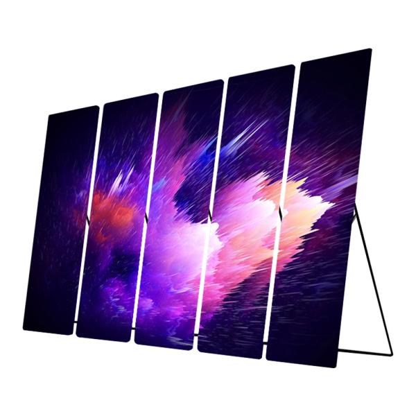 Quality Adjustable Illuminated Poster Frames Indoor Led Poster Panel Display P2 2mm for sale