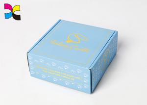 Wholesale Corrugated Custom Packaging Boxes Thickness Shoe Golden Hot Stamping Surface from china suppliers