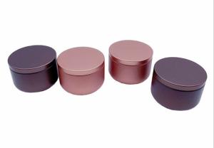 Wholesale Small Round 500g Tea Tin Boxes 4 Color Offset Printing from china suppliers