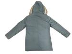 Mens Puffer Coat With Fur Hood Mens Knee Length Puffer Coat