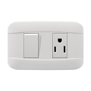 Wholesale American Standard Wall Switches And Sockets , 1 Gang 2 Way White Sockets And Switches from china suppliers