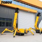 Telescopic Compact Spider Crane With Maximum Underground Head Of 20.5m