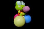 Green Frog Kerokerokeroppi Custom Plastic Toys For Children Storage