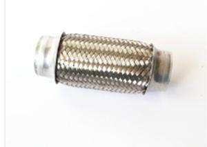 Wholesale 76 X 120mm Auto Exhaust Flexible Pipe High Strength Outer Wire Braided from china suppliers