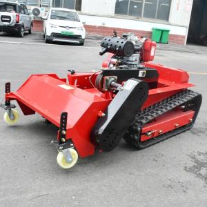 Wholesale Agricultural Tractor Lawn Mower Flail Mower Hammer Crawler Lawn Mower 800mm Cutting Width from china suppliers