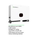 Growatt Hybrid Inverter USA Dc To 3 Phase Ac Price 80Kw Solar Inverter Dc To 3