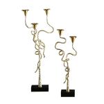 Custom Glory Flower 455mm 575mm Decorative Candle Holder