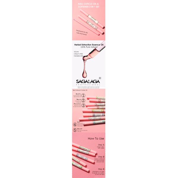 Experience the Benefits of Our MSDS Certified Nail Nutrition Oil Pen and Cuticle Pusher Set for Natural Nails Beauty Care