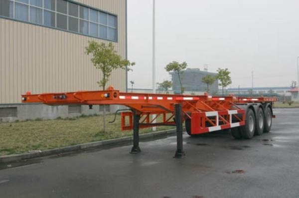 Quality Custom 40ft Skeletal ISO Container Semi Trailer Chassis HZZ9400TJZP for sale
