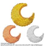 Gold Moon Pinata For Kids Children'S Birthday Party Pinatas Decoration Happy