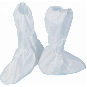 Wholesale White Disposable Non Woven Shoe Cover , Hospital Shoe Covers Economical Hygienic from china suppliers