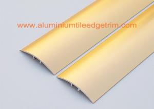 Wholesale Sand Gold Metal Aluminium Floor Trim For Doorway Threshold , Floor Tile Edging from china suppliers