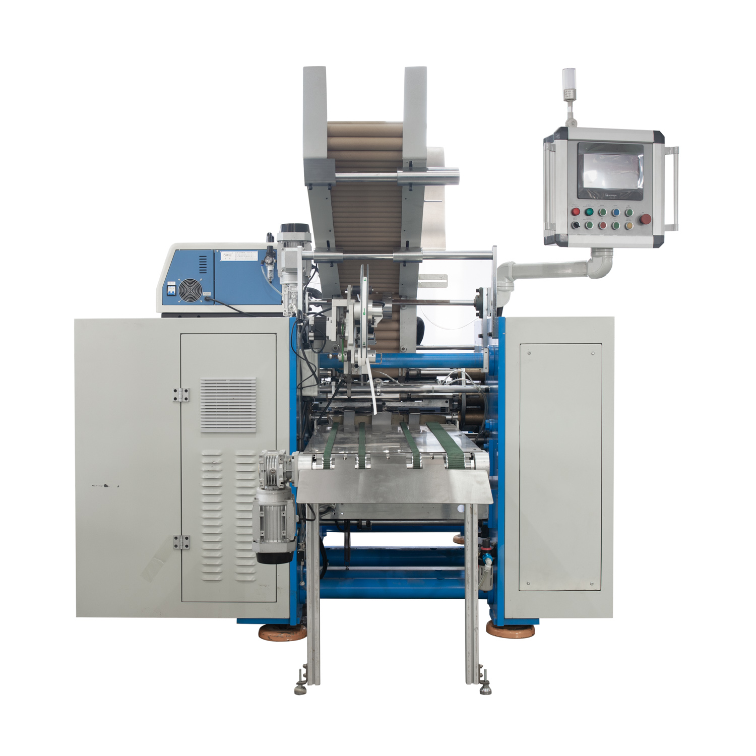 380V Voltage Automatic Grade Aluminum Household Foil Rewinding Machine Full Automatic