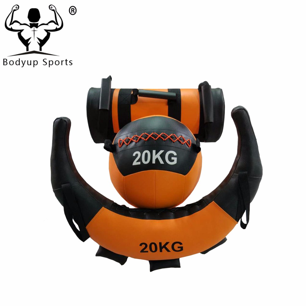 Power Training Crossfit Essential Equipment PU Leather Bulgarian Bag Set