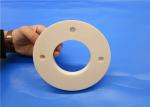 Precision 95%-99.7% Alumina Ceramic Flange Ring / Flange Pump / Insulating