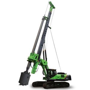 Wholesale Ground Screw Bore Pile Drilling Rig Machine 360 KN.M Hydraulic Foundation 26rmp from china suppliers