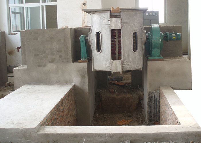 1650C Steel Induction Furnace , High Efficiency Electric Induction Furnace