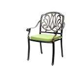 Waterproof Cast Aluminum Patio Garden Chairs Easy Carrying OEM