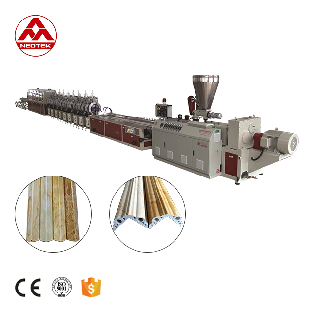 38CrMoALA Screw Material PVC Imitation Marble Sheet Extrusion Line for High Profits