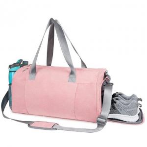 China Polyester Sports Gym Bag With Wet Pocket & Shoe Compartment Fitness Workout Bag on sale