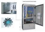 576 FDH Fiber Optic Junction Box , IP65 Outdoor Optical Cross Connection Cabinet