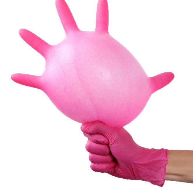 Hypoallergenic Latex Examination Gloves 4.5 Mils Thick XL For Personal Care