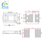 High Voltage Green LED Chip 18V 36V 54V 72V For Smart Lighting