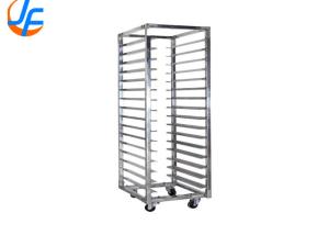 Wholesale RK Bakeware China 15 Trays Stainless Steel Baking Tray Trolley Buffet Service Tray Rack Food Trolley from china suppliers