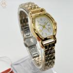 Minimalist Stylish Stainless Steel Strap Watch Quartz Silver Waterproof Watch